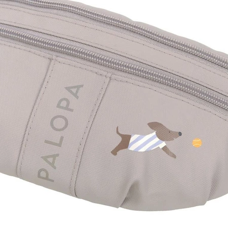 PALOPA Torebka nerka na smakołyki dla psa mini Enja taupe