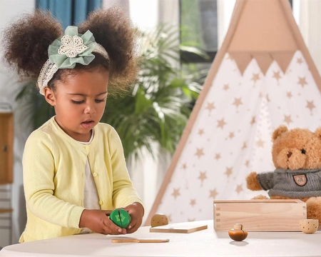 VIGA Zestaw warzyw do krojenia w skrzynce