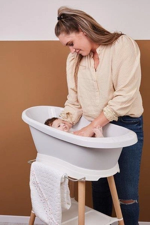 bébé-jou Wanienka Sense Edition z czujnikami temperatury Szara 4202051