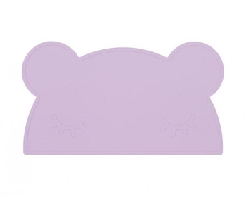 Silikonowa podkładka Miś We Might Be Tiny - Lilac