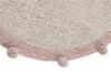 Lorena Canals Dywan bawełniany Bubbly Vintage Nude Ø 120 cm