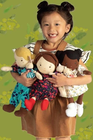 Lalka Ollie i jej mały króliczek Playdate Friends 158630-Manhattan Toy, pluszaki dla dzieci