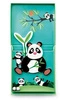 Scratch, magnetyczne puzzle Panda i tor kulek gra 2w1