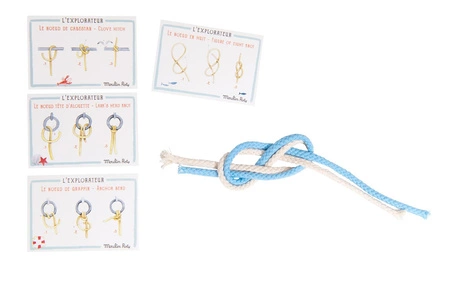 Zestaw do nauki wiązania węzłów 712369