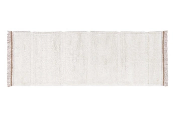 Dywan wełniany Steppe White 80x230 cm Lorena Canals