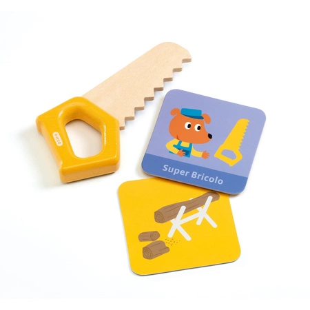 Drewniany zestaw Super Bricolo DJ06500