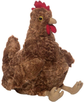 Maskotka dla dziecka brązowy kurczak Megg Manhattan Toy 155360