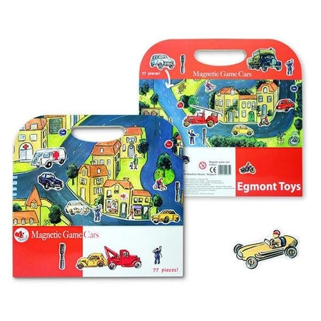 Układanka, gra magnetyczna, Samochody | Egmont Toys®