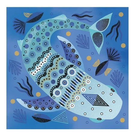 Zestaw artystyczny z pieczątkami ZWIERZĘTA DJ08966