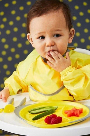 Fartuszek-śliniaczek wodoodporny z rękawami, Strawberry Shake, b.box