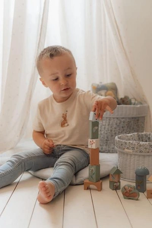 Little Dutch Zestaw klocków Forest Friends FSC