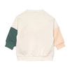 Lassig Bluza z bawełny organicznej GOTS Little Gang Sun milky 7-12 m-cy