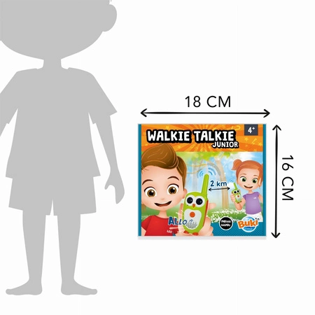 WALKIE-TALKIE JUNIOR zasięg 2 km TW03