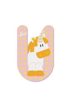 Głoska z Jednorożcem U 83021-Sevi, nauka literek dla dzieci, alfabet, dekoracje pokoju