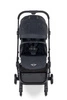 MINI by Easywalker Buggy TURN Kompaktowy wózek spacerowy z obrotowym siedziskiem 360° Oxford Black (z osłoną przeciwdeszczową w zestawie)