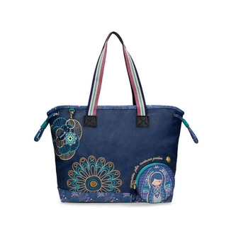 Torba z kolorowymi paskami Virgencita Plis | Distroller®