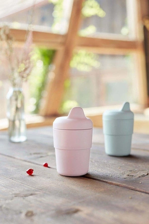 Kubek z silikonową pokrywką z dziubkiem Little Chums Pies