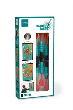 Scratch, START TO DART - rzutki Kosmos
