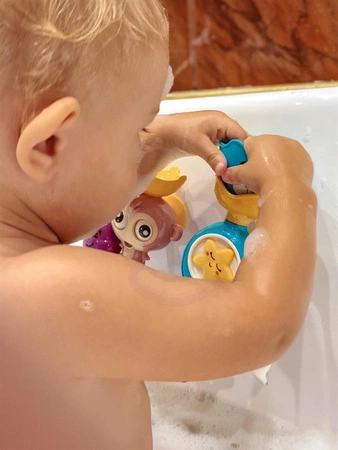 WOOPIE Zabawka Wodna do Kąpieli Małpka + Kubeczek