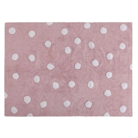Lorena Canals Dywan bawełniany Topos Rosa/Pink 120 x 160 cm