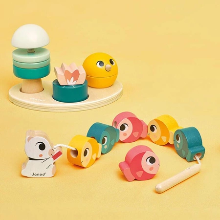 Zestaw zabawek edukacyjnych Box 18 m-cy, Janod