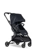 MINI by Easywalker Buggy TURN Kompaktowy wózek spacerowy z obrotowym siedziskiem 360° Oxford Black (z osłoną przeciwdeszczową w zestawie)