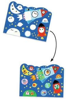 Wodne kolorowanki "Ukryte na niebie" DJ09061