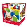 BRIO Kolorowe Drewniane Klocki 25 el.
