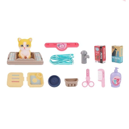 WOOPIE Kotek Przenośny Salon Piękoności 2w1 w Plecaku Transporter