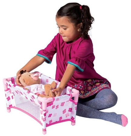 Turystyczne łóżeczko dla lalek, "Magnolia",150690-Manhattan Toy, akcesoria dla lalek