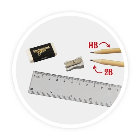 Teczka dla małego artysty ze szkicownikiem 5436