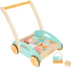 Wózek z klockami Pastelowy chodzik 11766-Small Foot, pchacze dla dzieci