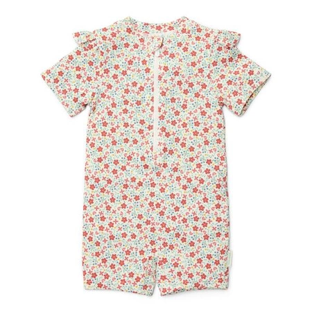 Little Dutch Swimsuit z krótkim rękawem Sunny Flowers - 98/104