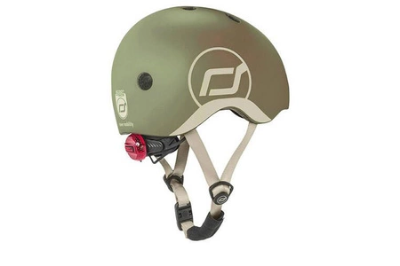 SCOOTANDRIDE Kask XXS-S dla dzieci 1-5 lat Olive Oliwkowy