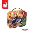 Puzzle w walizce Ogniste smoki 54 elementy 5+ Made in France, Janod