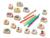 Kreatywny zestaw z pieczątkami Psi Patrol Wooden Stamps Activity Set Melissa and Doug 33264
