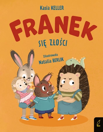 Franek się złości. Jeżyk Franek