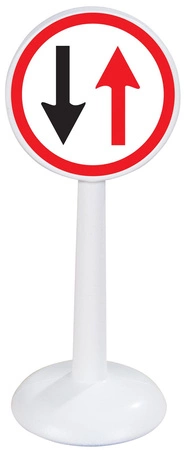 WOOPIE Zestaw Edukacyjny Mini Znaków Drogowych 16 el. + Samochodzik