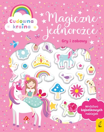 Magiczne jednorożce. Wypukłe naklejki