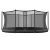 Berg Trampolina z siatką Grand Favorit InGround 520x 345 Szara