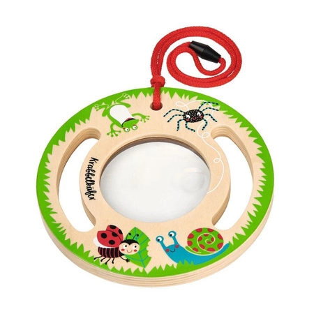 Duża Drewniana Lupa XXL