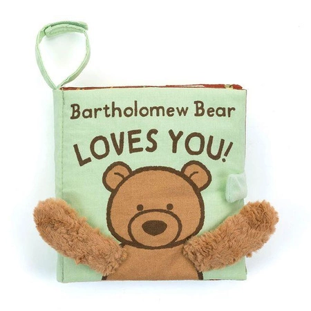 „Bartholomew Bear Loves You” Książeczka Sensoryczna dla Dzieci