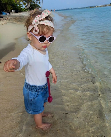 Beaba Okulary przeciwsłoneczne dla dzieci 9-24 miesięcy Joy - Lila