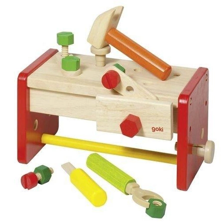 Skrzynka narzędziowa i mały warsztat w jednym , goki