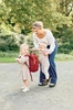 Childhome Plecak dziecięcy Mini Club Signature Urban Burgundy