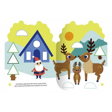 Auzou Moje pierwsze naklejki Reniferek 500104