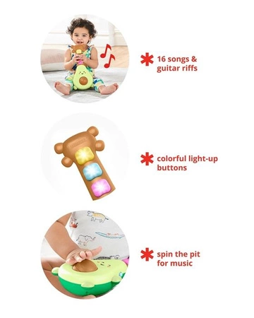Skip Hop Gitara dla Dziecka Awokado Rock-A-Mole