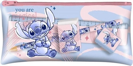 Zestaw piśmienniczy w saszetce Stitch 5 elementów ST00010