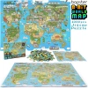 BOPSTER, Puzzle 8-BIT 1000 elem - MAPA ŚWIATA