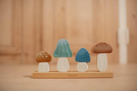 Little Dutch Układanka grzybki Forest Friends FSC